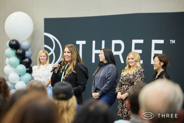 group of three ambassadors speaking at three convention in anaheim